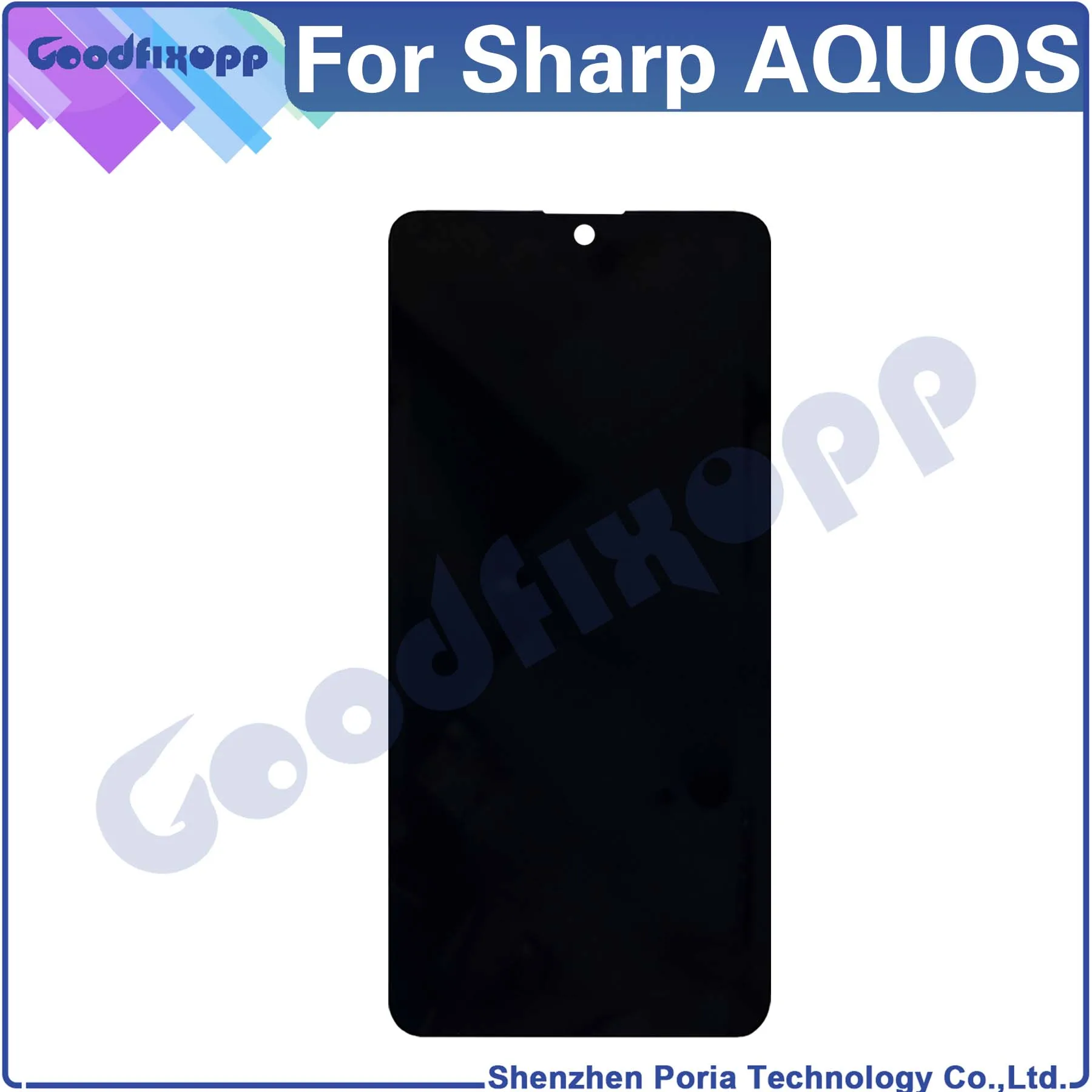 For Sharp AQUOS Zero 5G Basick LCD Display Touch Screen Digitizer Assembly Repair Parts Replacement