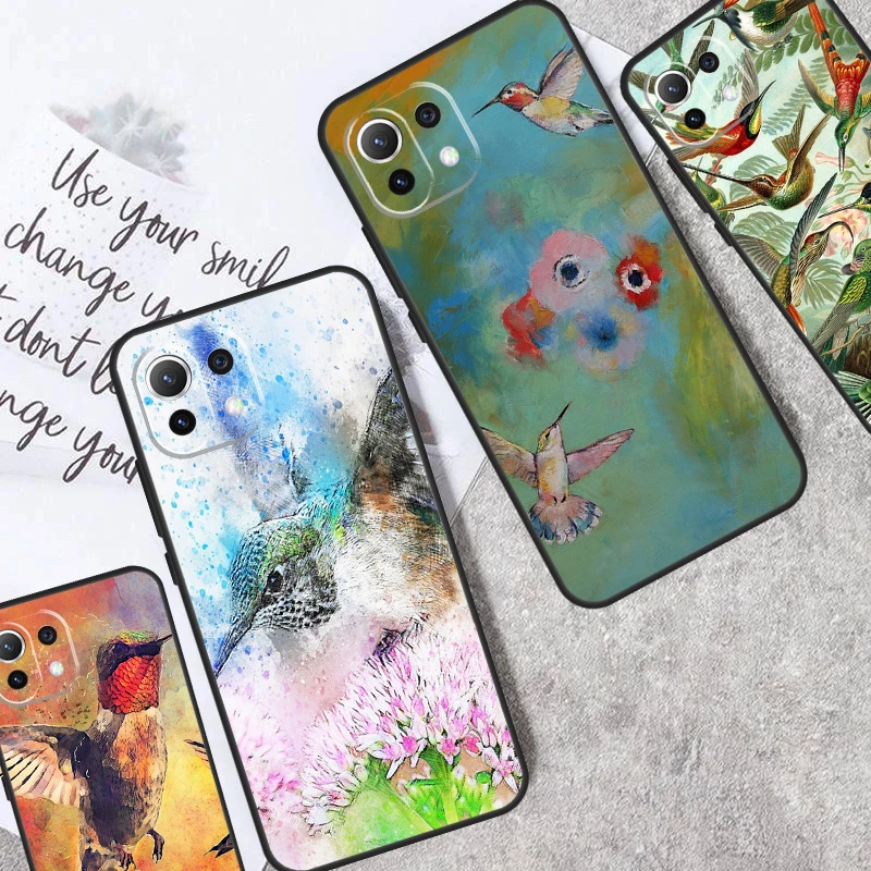 Hummingbird Case For POCO M6 Pro X6 X3 X4 X5 F3 F4 F5 M5s Xiaomi 13 14 13T Pro 11T 12T 12 Lite Cover