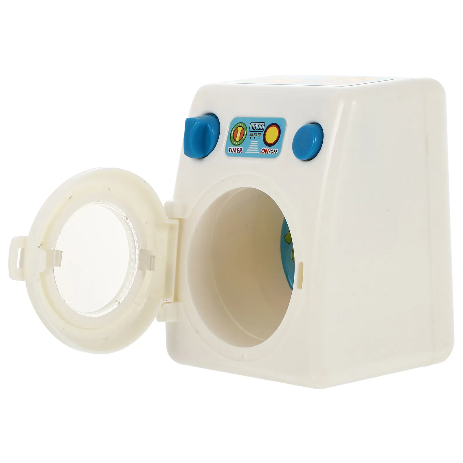 

1Pcs Mini Washing Machine Creative Educational Plaything Lightweight Safe for Kids Role-Play Home Appliance Learning Children
