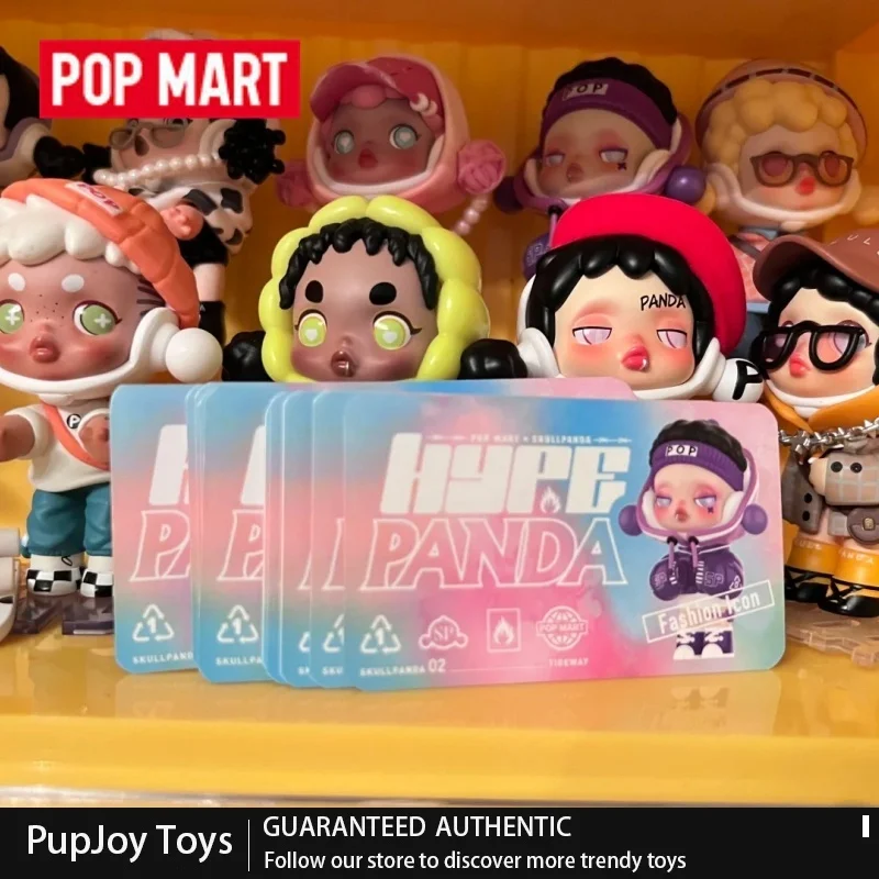 Genuine Pop Mart Skullpanda Sp2 Panda Craze Cool Blind Box Retro