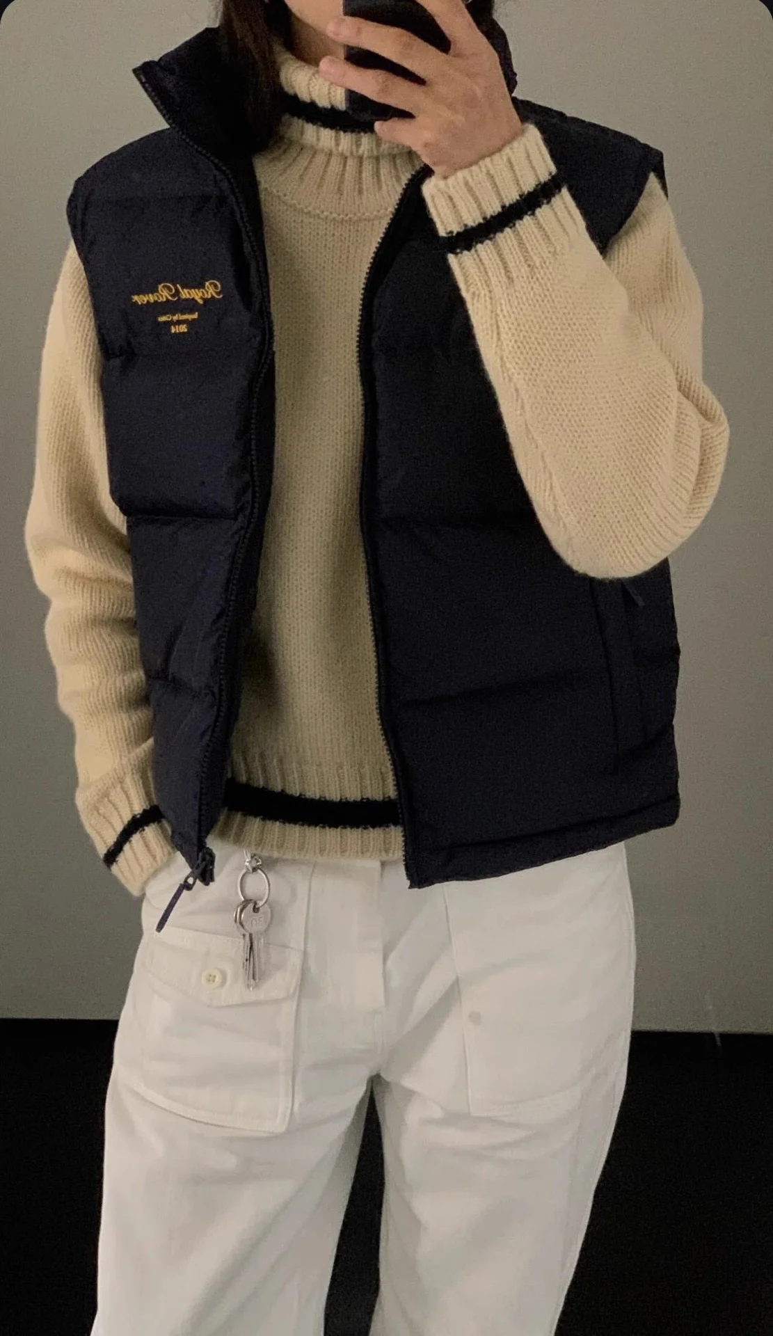 00 lã alta ne cor blo camisola de malha prono outono inverno novo sle 30 faion commute solto ajuste longo sve tripulação ne