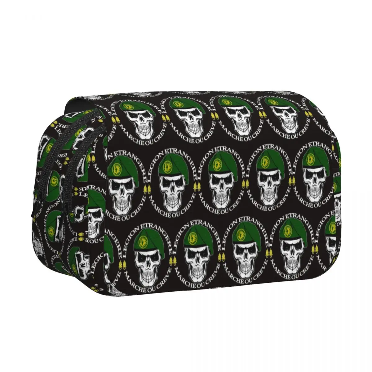 Legion Etrangere Foreign France Military Pencil Case Pen Holder Hard Shell Large Capacity Pen Box Pencil Bag for Kids School