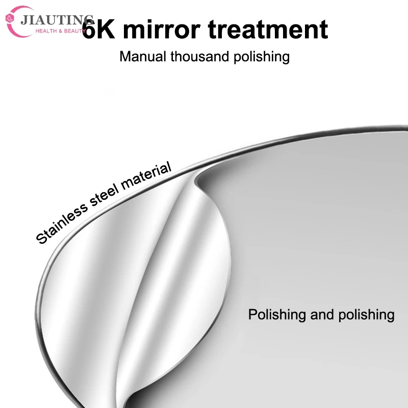 Aço inoxidável raspador cosmético, cravo espátula, raspagem facial, massagem, cabelo folículo limpeza ferramenta, maquiagem profissional ferramenta