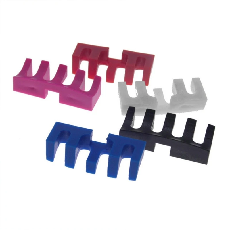 2PCS Badminton Stringing Racquet Load Spreader Badminton Racket Load Adapter Protector Multicolor Stringing Machine Tool
