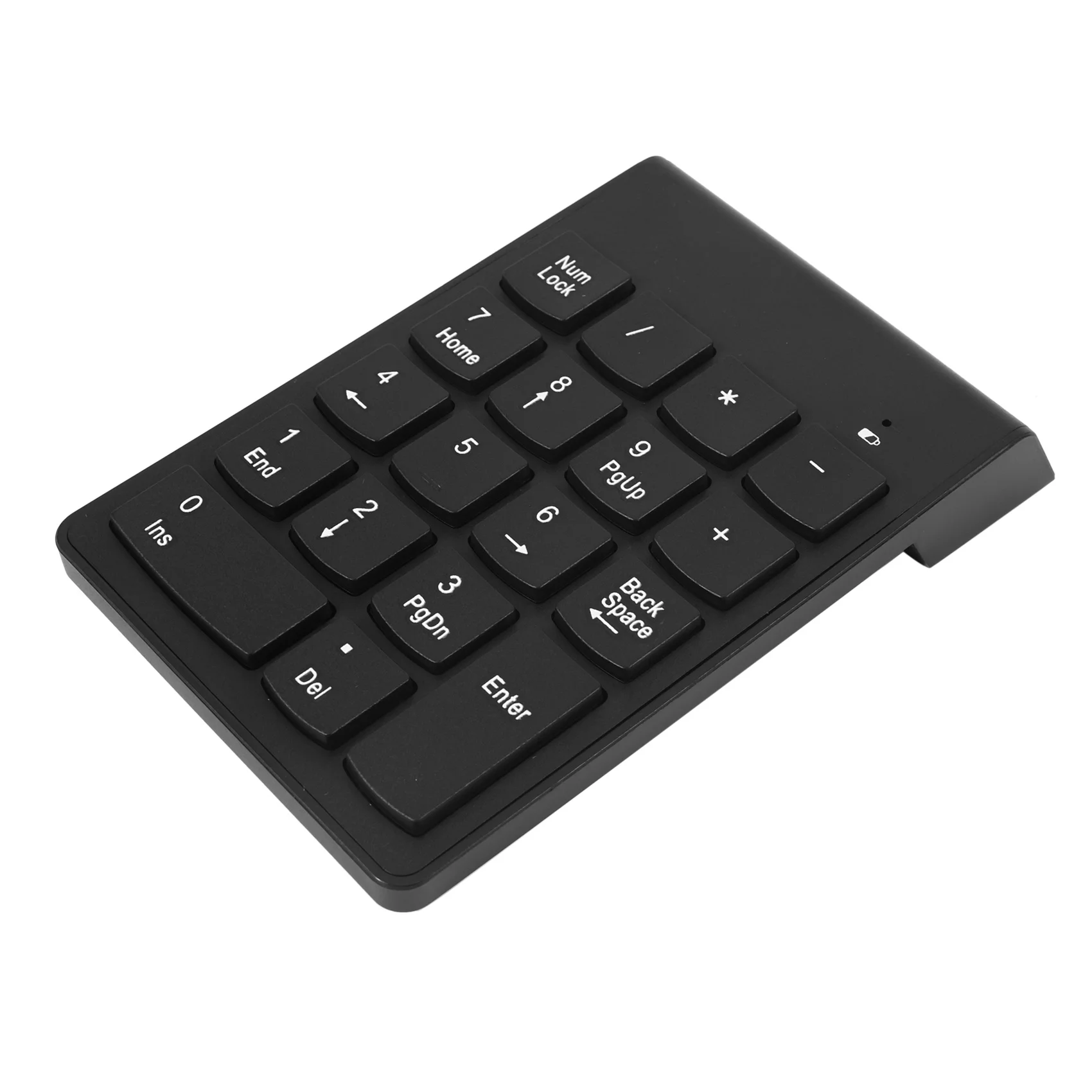 Numeric Keypad,18 Wireless USB Number Pad Keyboard With 2.4G Mini USB Numeric Receiver for Laptop Desktop PC Notebook - Black