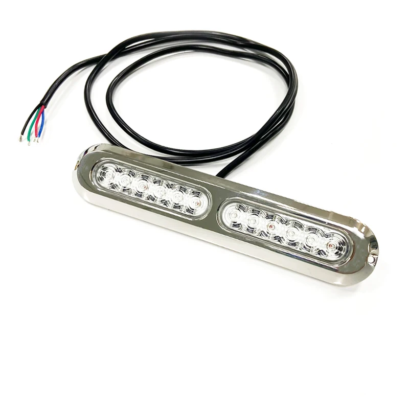 Marine Grade 60W Slim 12V Underwater Boat Light LED for Boats