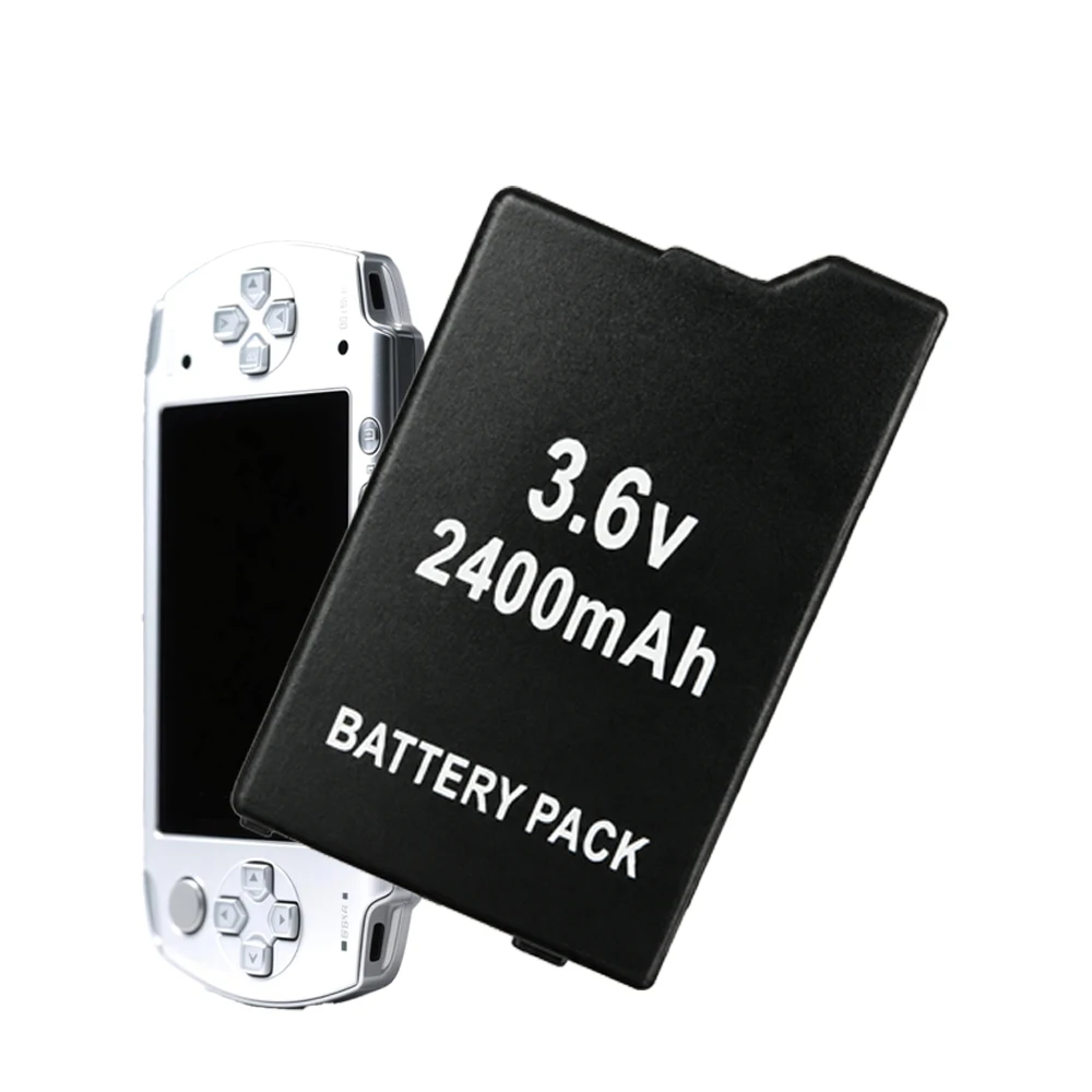 PSP 3000 Battery, 3.6V, 2400mAh Rechargeable, Compatible with PlayStation Handheld Game Controller PSP2000 Battery Accessories.