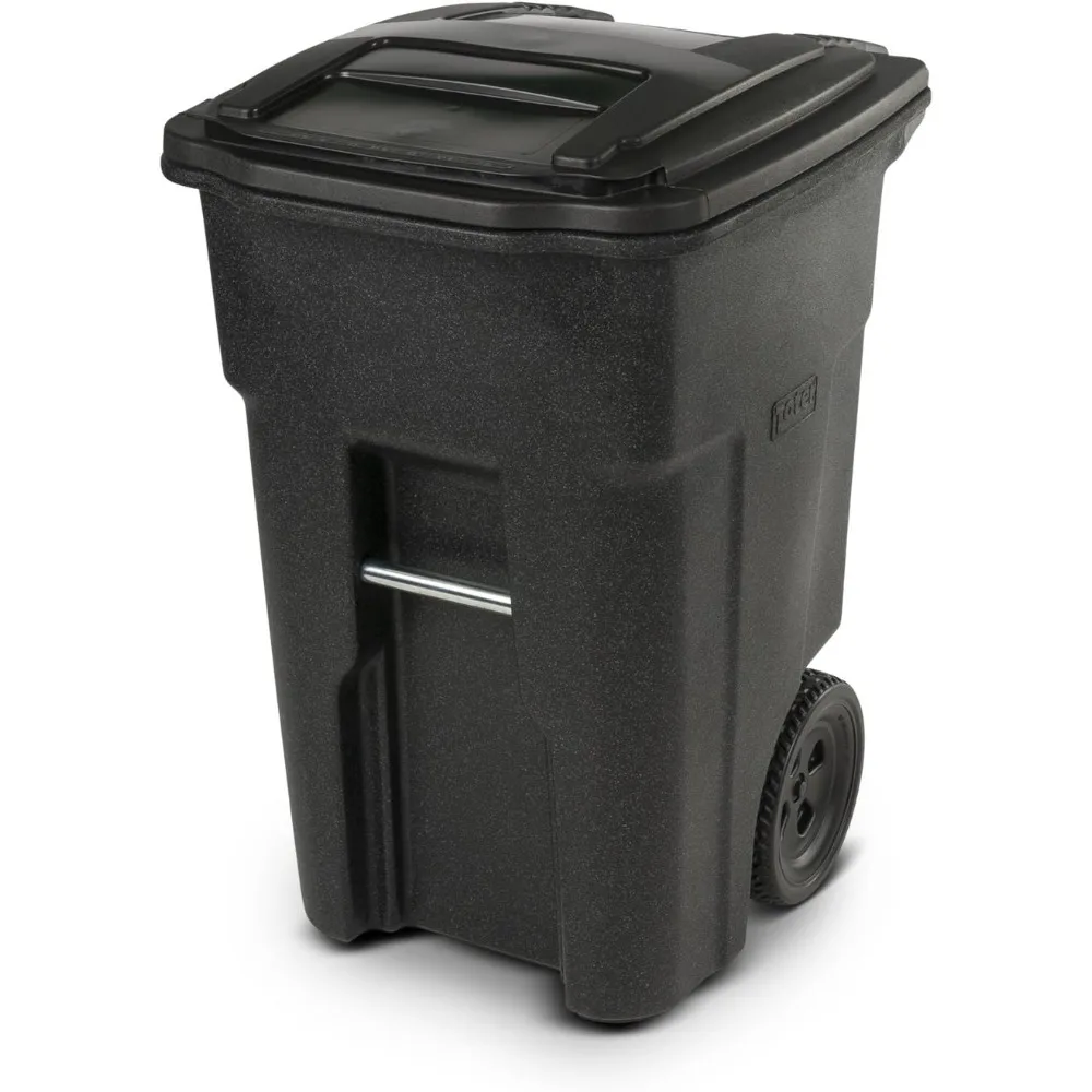 

Blackstone Trash Can with Wheels and Attached Lid, 48 Gallon