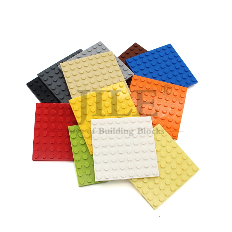 10 pièces Compatible 41539 plaque 8x8 panneau de Base blocs de construction figurines minces briques bricolage technologie éducative assemble particules jouets