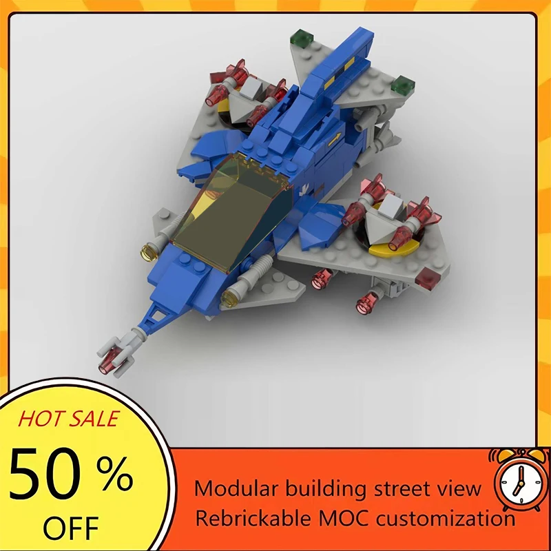 

Набор для сборки космического корабля из 266 деталей: популярная модель из фильма «Звездные войны», модульный конструктор, технологичный подарок, праздничный набор для детей