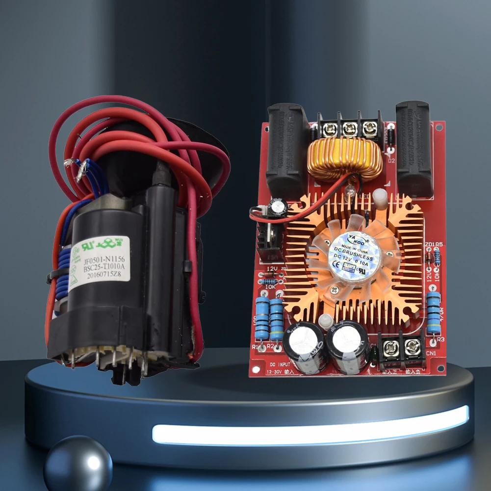 DC 12-30V Boost High Voltage Coil Flyback Driver Generator Heating Module High Voltage Drive Board for SGTC/Marx Generator
