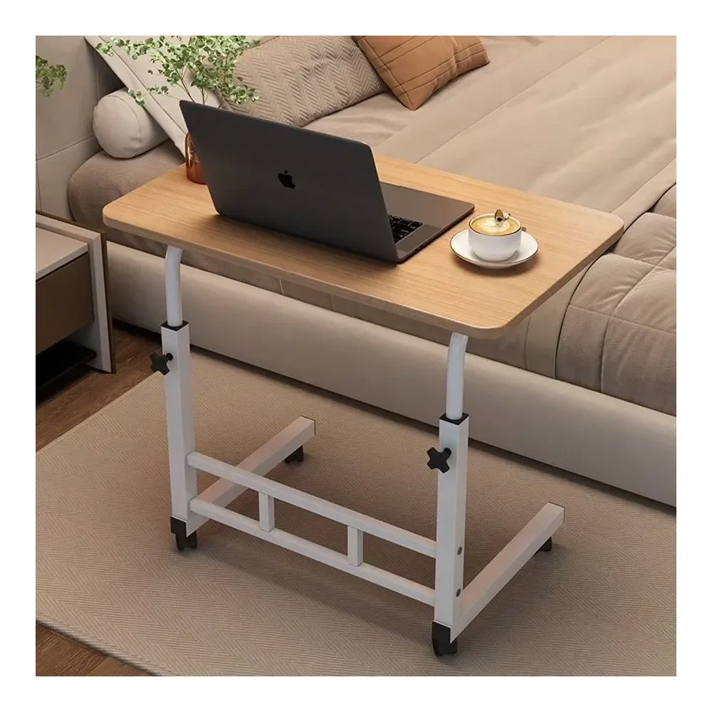 

Lift Table, Computer Desk, Adjustable Height, With Wheels Bedside Computer Desk, Sofa Side Table, Two Sizes Available, Suitable