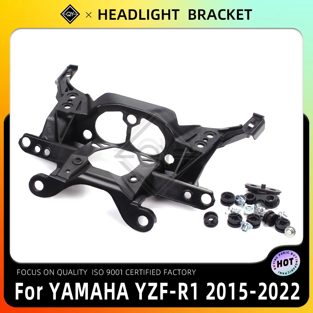 

LQYL Motorcycle Headlight Bracket Headlamp Upper Stay Fairing For YAMAHA YZF-R1 R1 2015 2016 2017 2018 2019 2020 2022