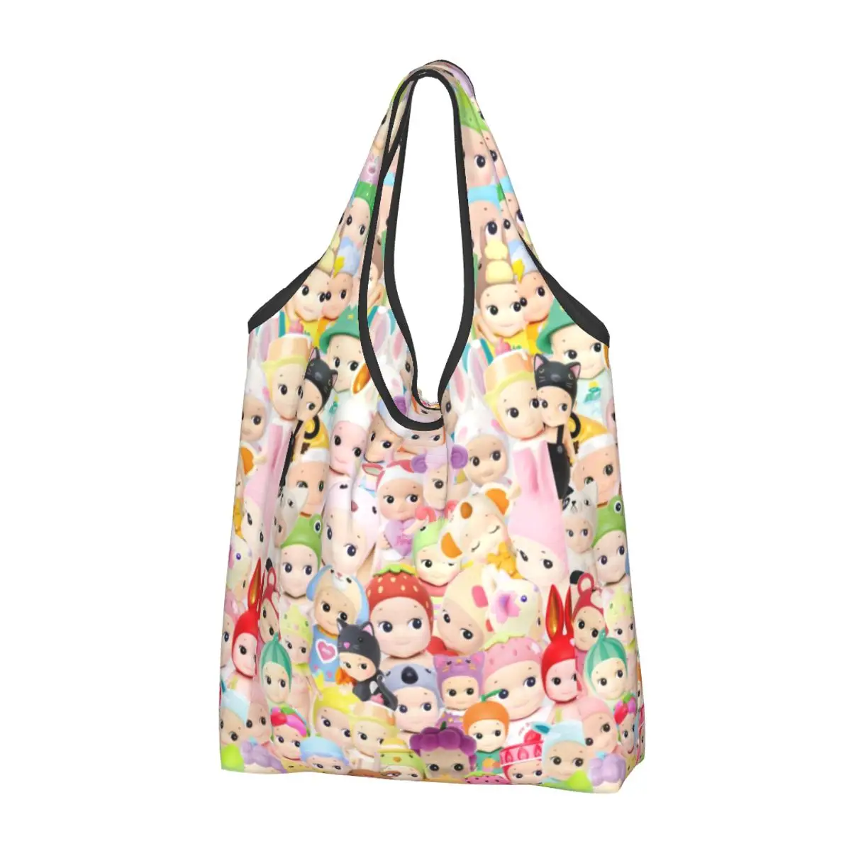 

Sonny Angel Reusable Shopping Bag Foldable Shopping Bag Washable Large Tote Bag