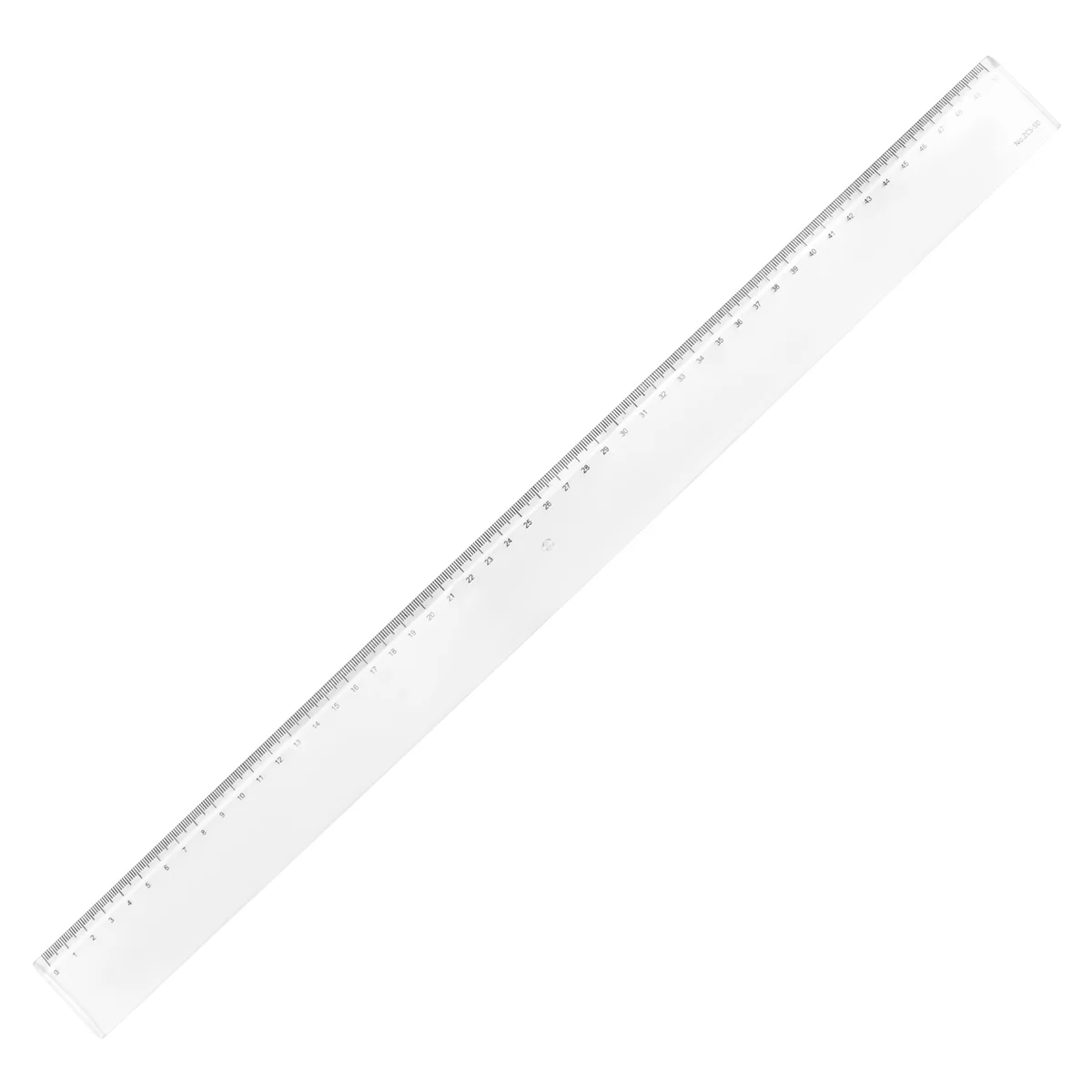 50cm Clear Plastic Measuring Long Straight Centimeter Ruler