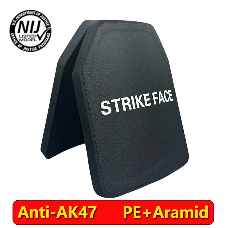 

Индивидуальная защитная пластина 25*30 см, легкая тактическая бронепластина из ПЭ+арамида для защиты от пуль