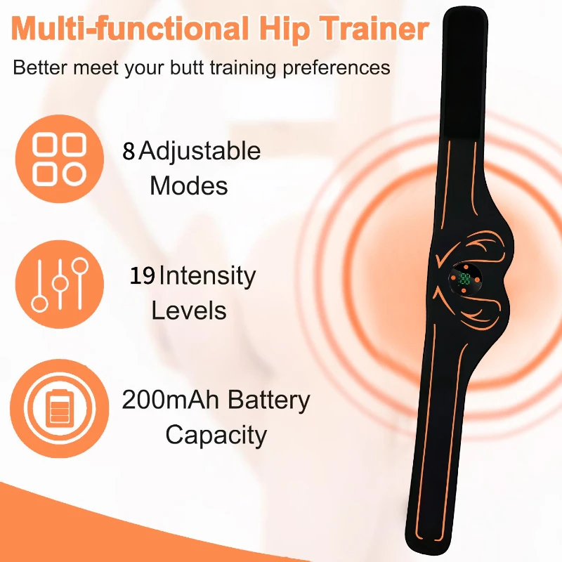New Cross Border Intelligent Hip Body Building Training Device Peach Training Rich Massage Hip Fitness Entertainment Equipment