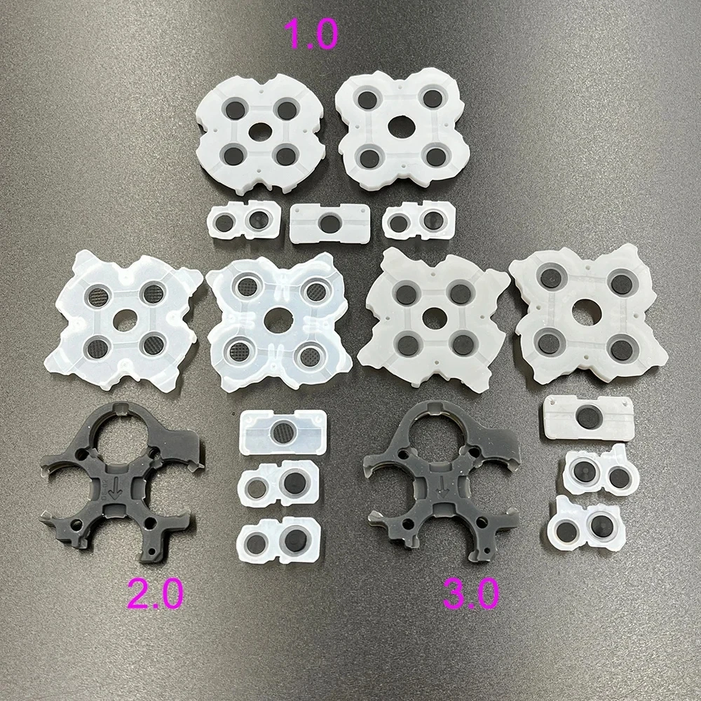 300set Conductive Rubber Pads For PS5 V1 V2 V3 Controller Buttons Contact Rubber Conductive Silicone Rubber