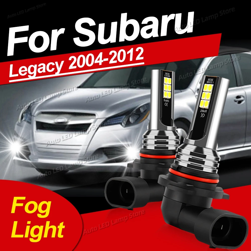 

2Pcs Front LED Fog Lights Bulbs 80W Super Bright Auto Fog Lamp 12V For Subaru Legacy 2004-2012 2005 2006 2007 2008 2009 2010 11