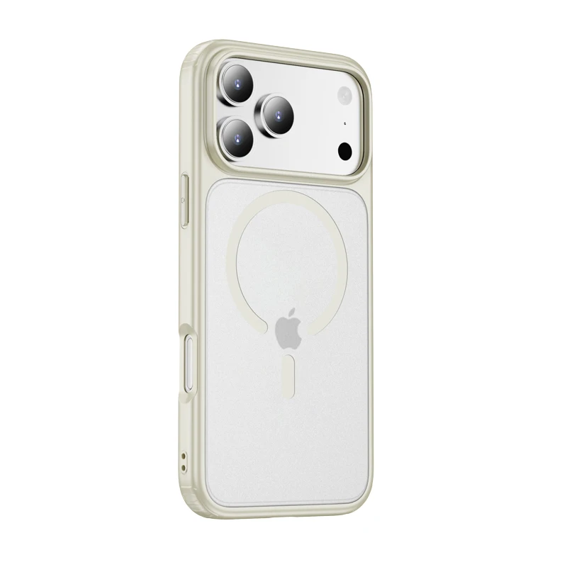 Magnetic Case For iPhone 17, 17 Pro, and 17 Pro Max Matte Skin Feel Acrylic Cover iPhone 17 Air Shockproof Skin-friendly feel