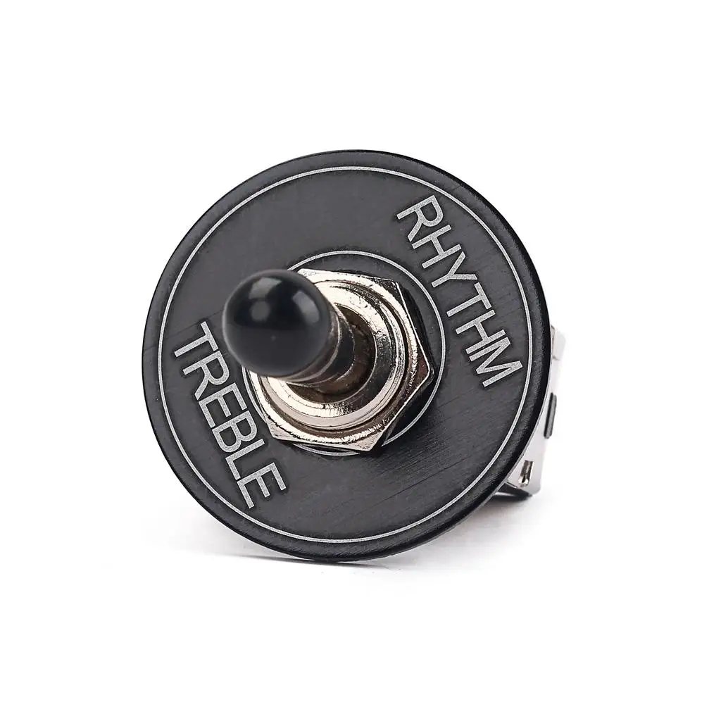 3 Way Toggle Switch Electric Guitar Pickup Selector Mini Rocker Washer Ring Kit for LP SG Parts