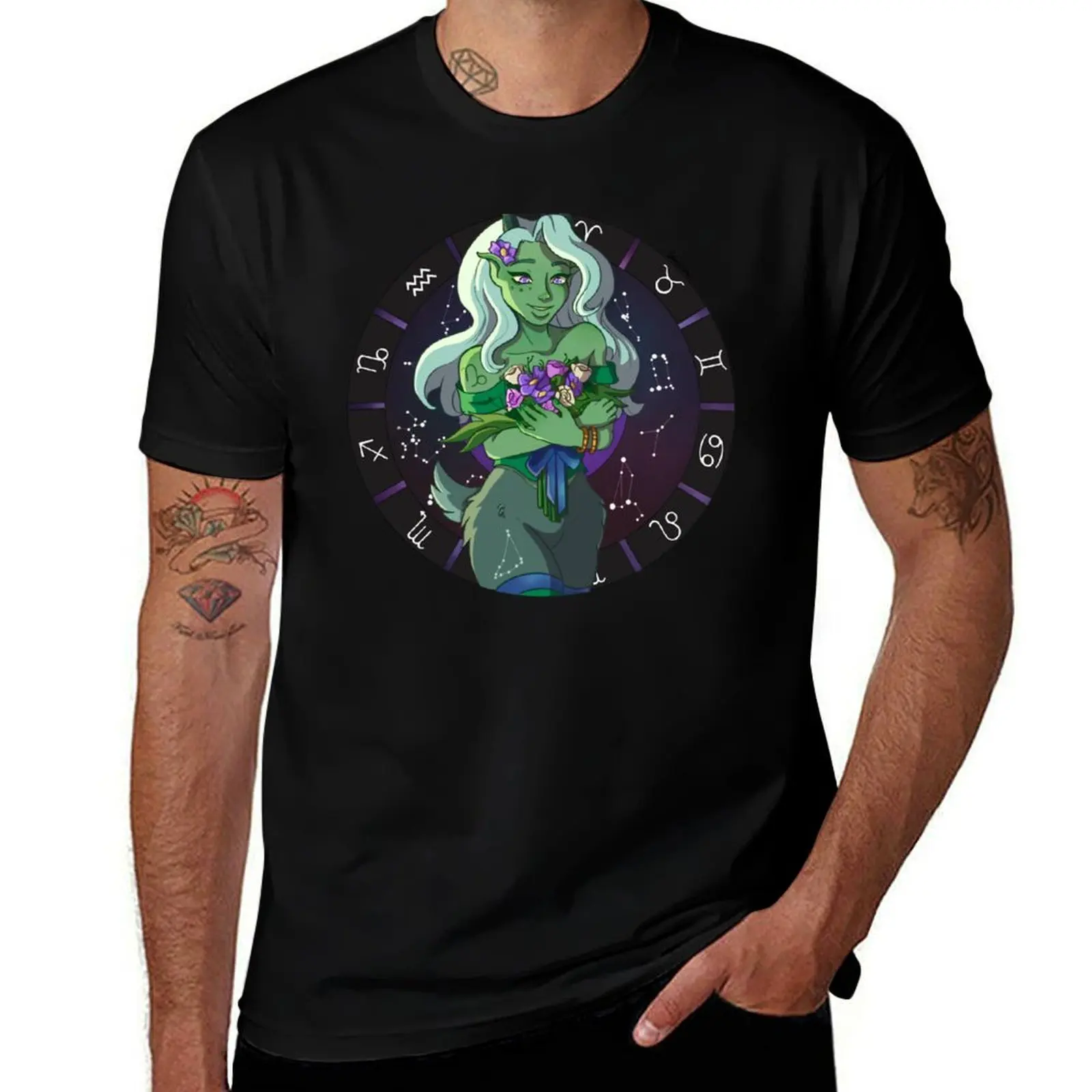 Capricorn T-Shirt Work Utility Casual Tee Shirt T-Shirt