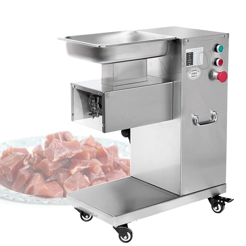 Meat Slicer Commercial Meat Cutter Stainless Steel Meat Slicing Machine Meat Shredded/Diced machine 110/220V