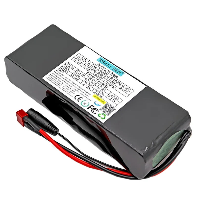 36v 6ah 18650 lithium-ion battery pack 10S2P 500W built-in 15A  BMS, suitable for various transportation vehicles, customizable