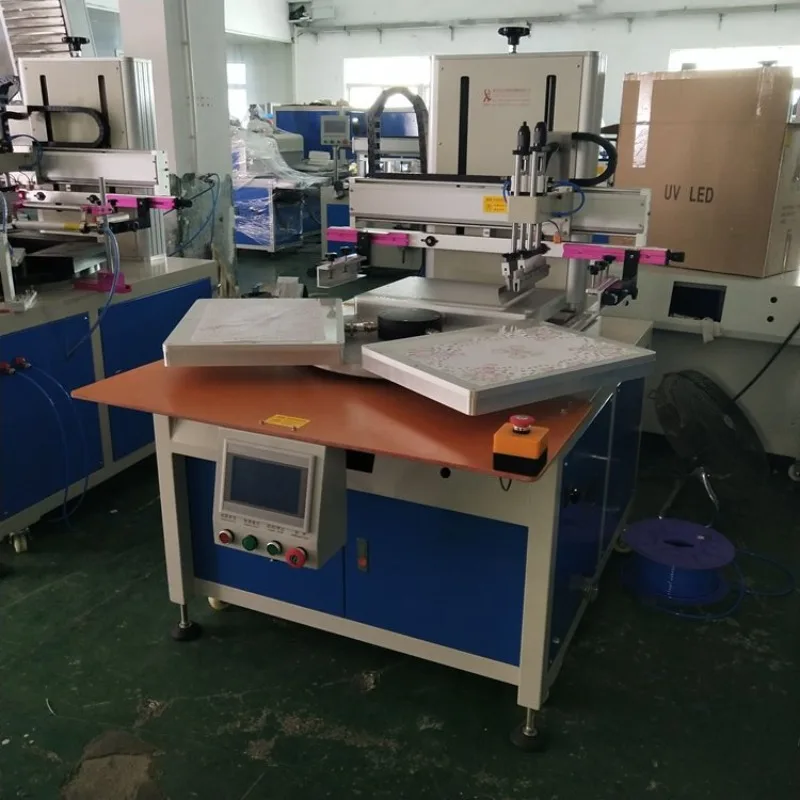Machine d'impression électrique, machine de sérigraphie automatique, machine d'impression rotative, verre acrylique