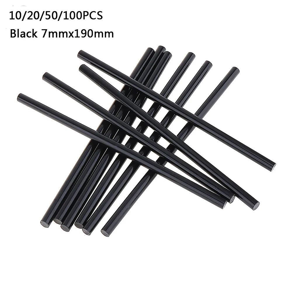10/20/50/100pcs stick di colla Hot Melt adesivi strumenti fai da te per la riparazione della colla a caldo stoccaggio dell'armadio da cucina in lega