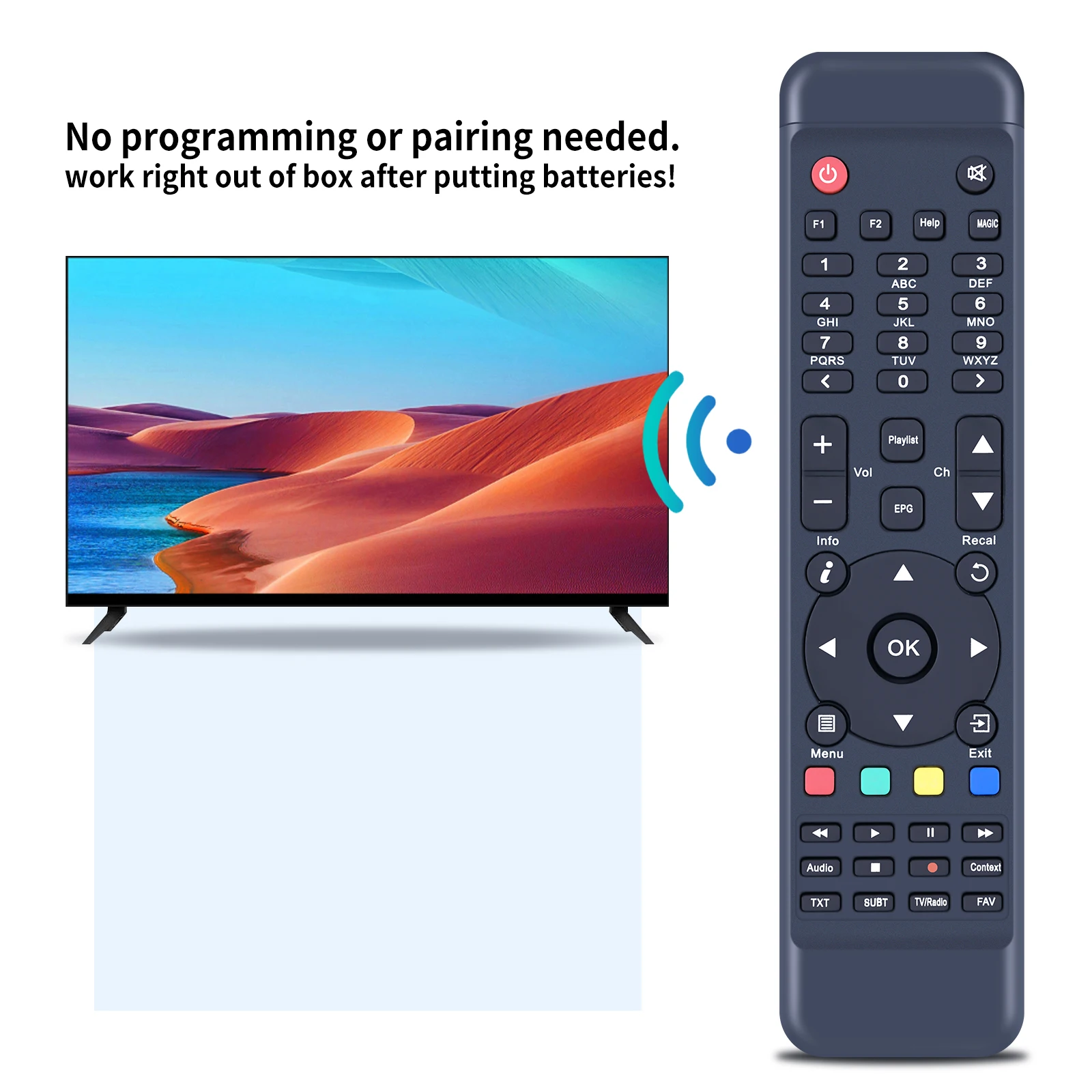 Remote control for UCLAN Ustym 4K PRO SF8008