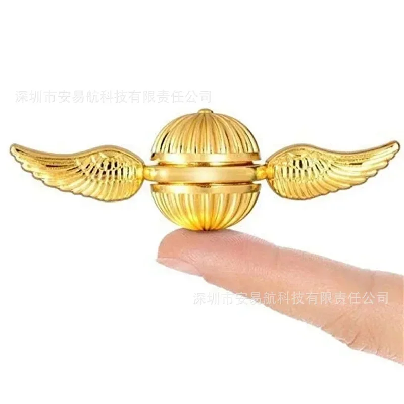 Harry Potter Fidget Spinner Hogwarts Quidditch Snitch Ball Movie Peripherals Portable Decompression Toys Children\'s Gifts