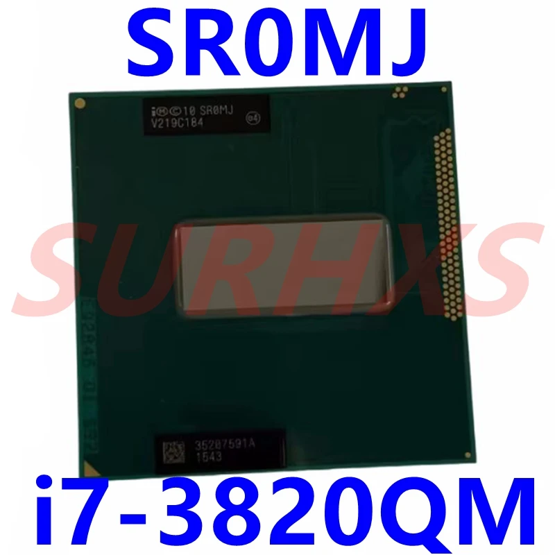 

Core i7-3820QM I7 3820QM SR0MJ 2.7GHz Used Quad-Core Eight-Thread CPU Processor 45W Socket G2 / rPGA988B