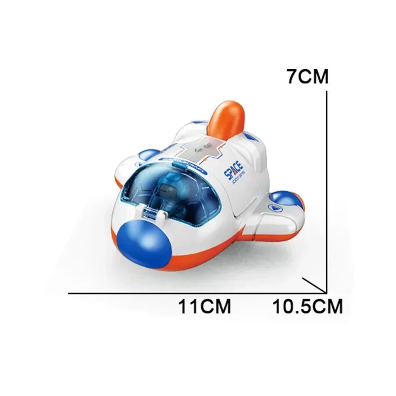 Kinder Puzzle Raum Spielzeug Auto Simulation Modell Astronaut Rakete Raumschiff Serie Spielzeug Auto für Jungen Geschenk – Detail 7
