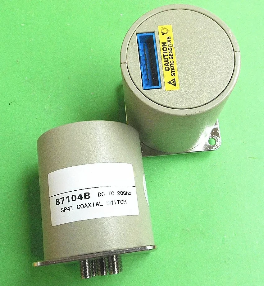 87104B 20GHz SP4T 24V SMA RF microwave single-pole four-throw coaxial switch, not brand new