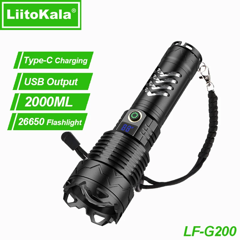 LiitoKala LF-G200 26550 flashlight