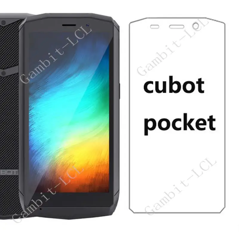 HD  9H Original Protective Tempered Glass For Cubot Pocket 4\
