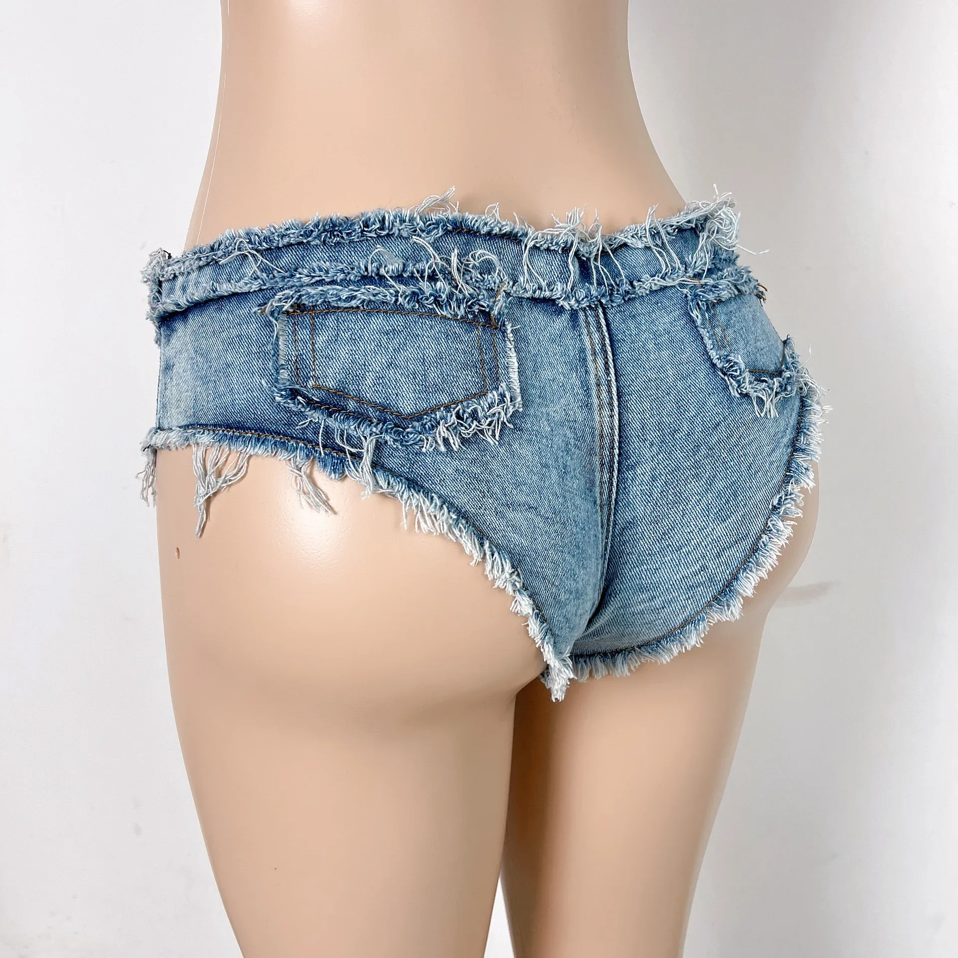 Denim Shorts for Women Low Waist Sexy Jeans Ladies Shorts Feminino