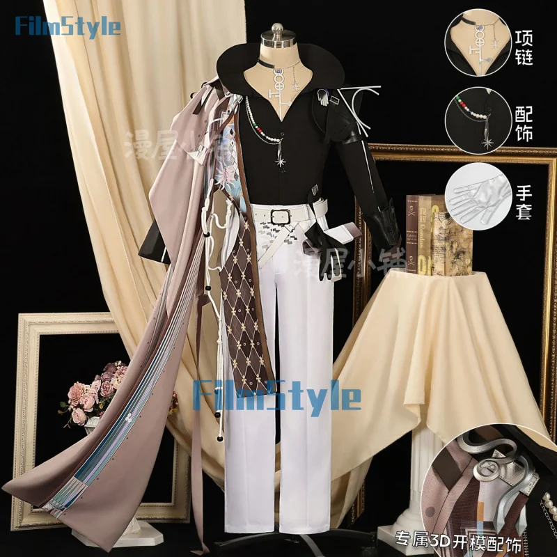 

Arknights Thorns the Lodestar Cosplay Costume Uniform Halloween Carnival Party Christmas Play Role Clothes Clothing