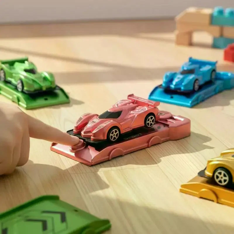 Launch Toy Car Models Mini Simulated Toy Cars Plastic Inertia Vehicles Toys Gift