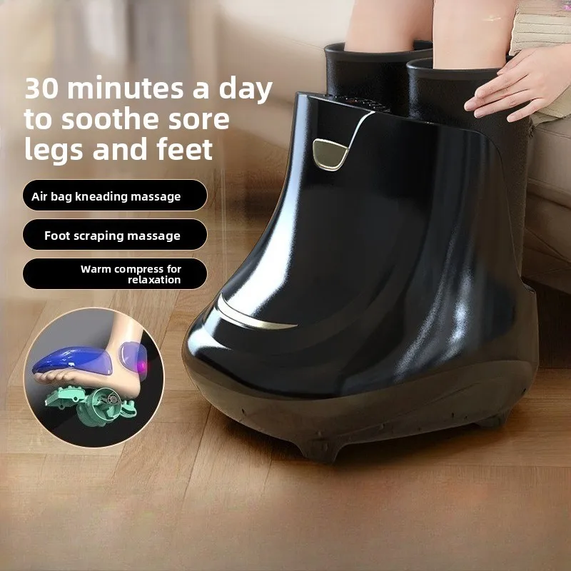 

Electric Foot Therapy Machine Massager Instrument Home Physiotherapy Roller Air Bag Foot Wrapping and Kneading