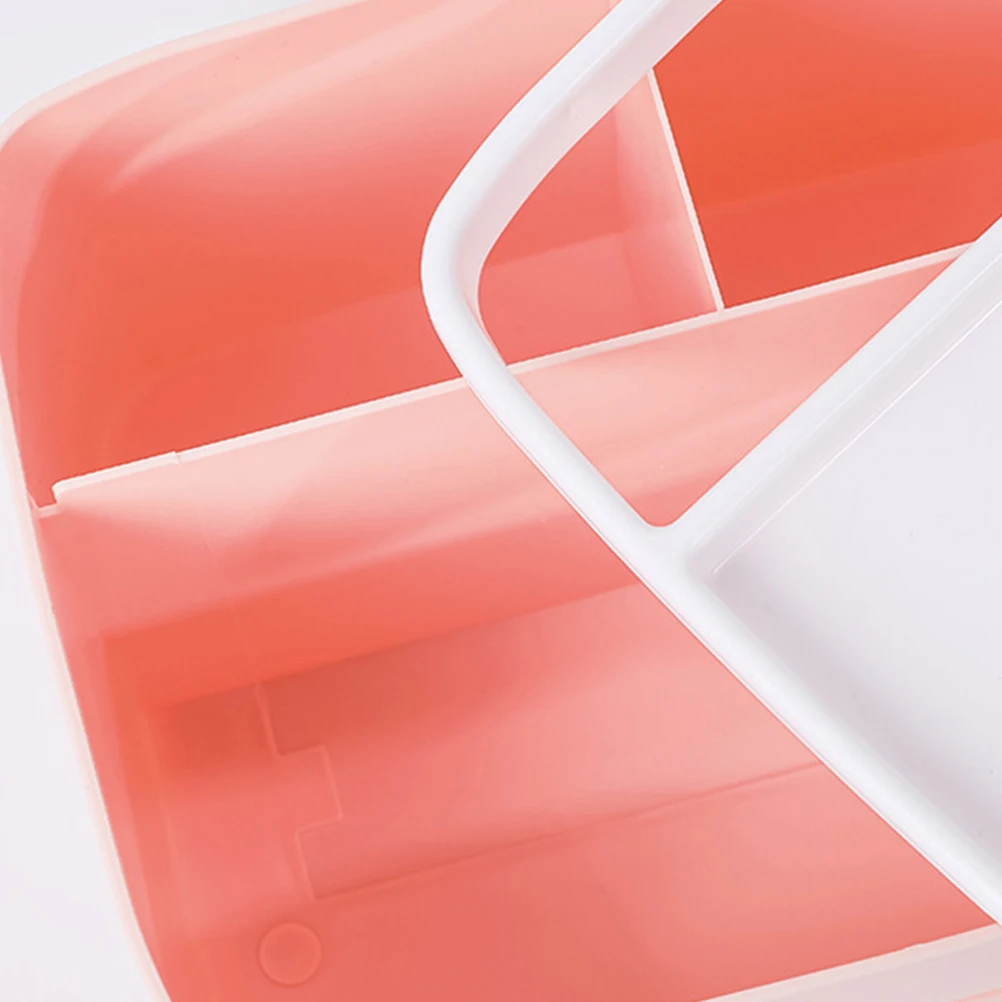 

Creative Desktop Storage Box Pink Home Napkin Holder Tissue Container Office Multi purpose Keeps Paper Clean Corrosion Resistant
