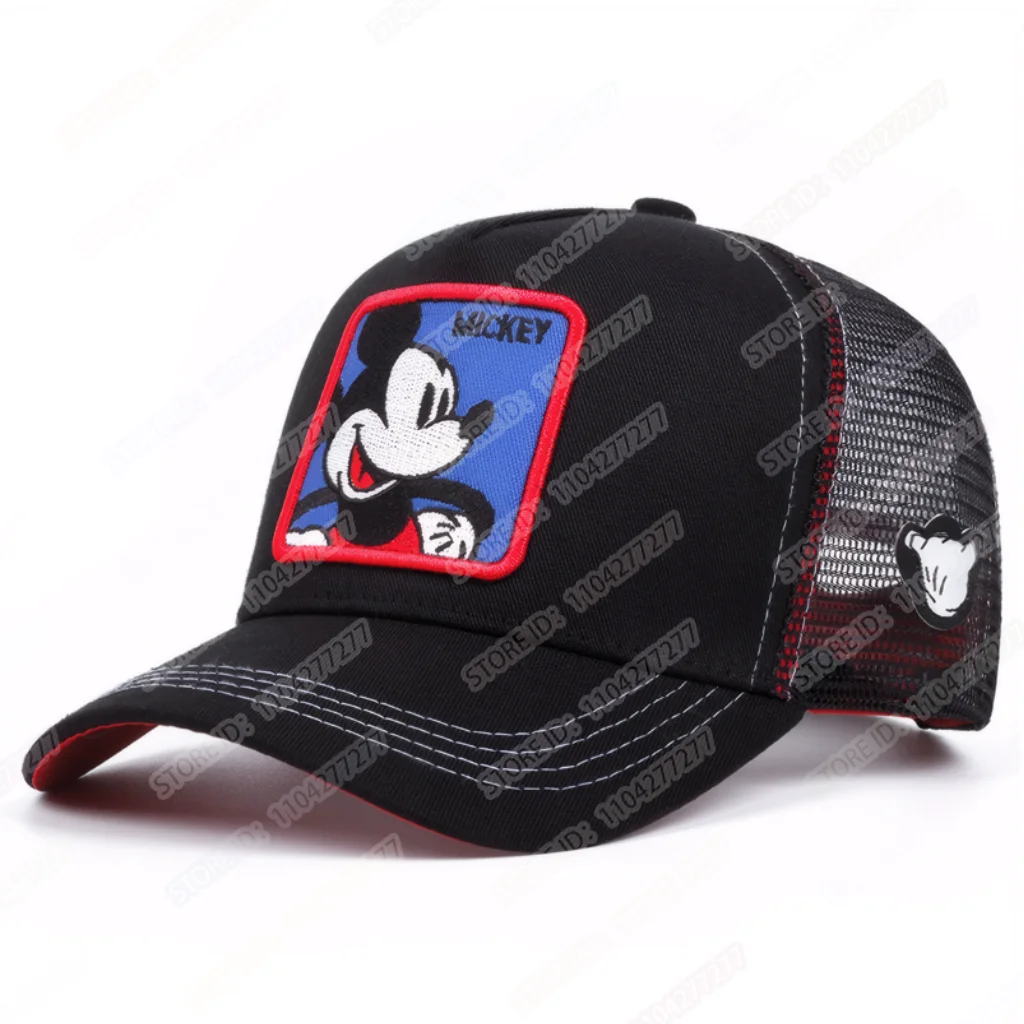 高品質ドナルドダック野球帽アニメ漫画スナップバック綿男性女性ヒップホップお父さん帽子トラック運転手メッシュ帽子ドロップシッピング