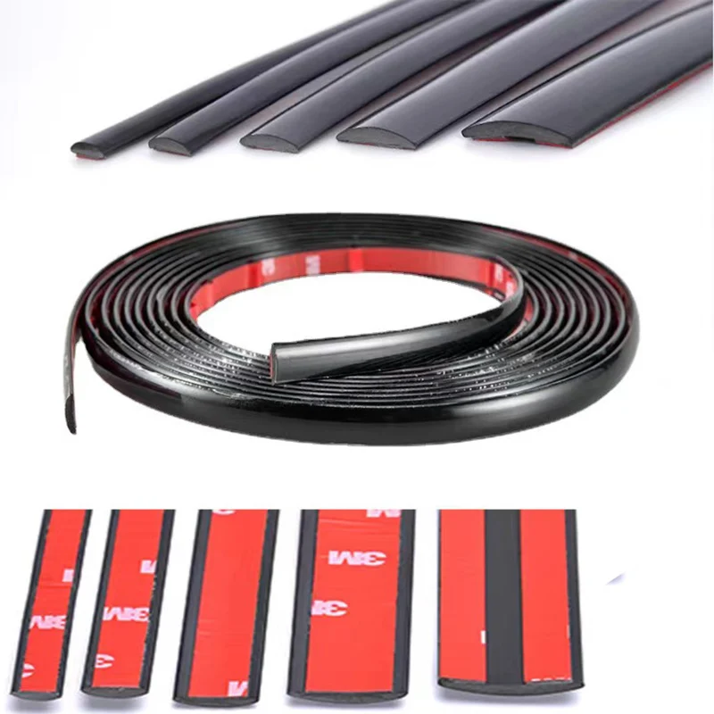 Universal 25mm Wide Car Chrome Bright Strips  Silver Gold Black Red Exterior Decoration Anti-collision Tape Covering Scratches