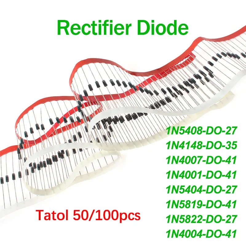 50/100PCS 1N4001 1N…