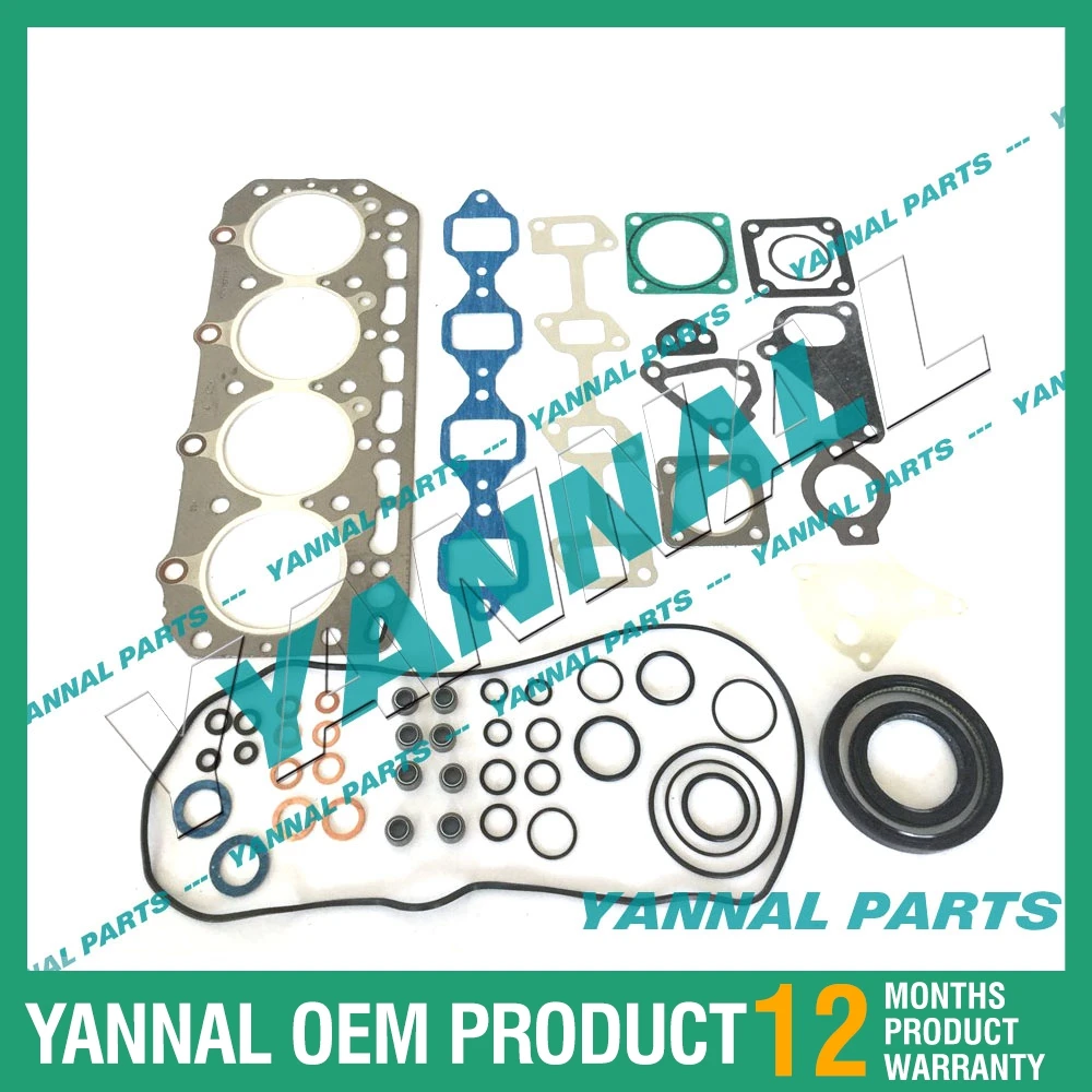 4TNE78 4TNA78 4TNB78 Full Overhaul Gasket Kit For Yanmar Engine FX285 Tractors