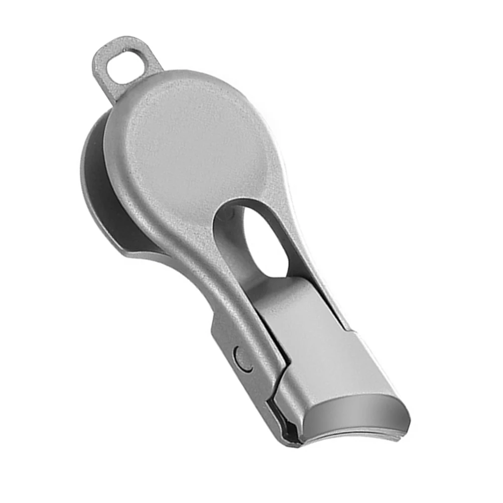 

Anti Splash Nail Clippers Compact Mini Wide Jaw Stainless Steel Travel Manicure Tool Fingernail Trimmer Portable Cutting