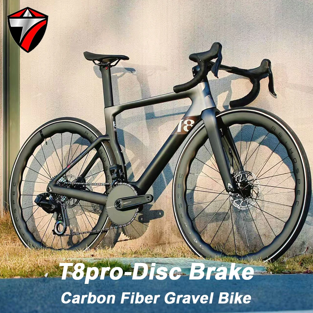 

TWITTER T8pro 700C carbon fiber road bike hydraulic disc brake with multiple configurations for off-road racing bikes