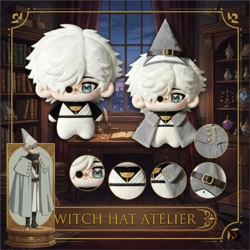 Colgante Nunu de 10 cm de Witch Hat Atelier Qifrey, accesorio de cosplay para anime y videojuegos, ideal para fiestas y el Día del Mejor Amigo, accesorio de disfraz.