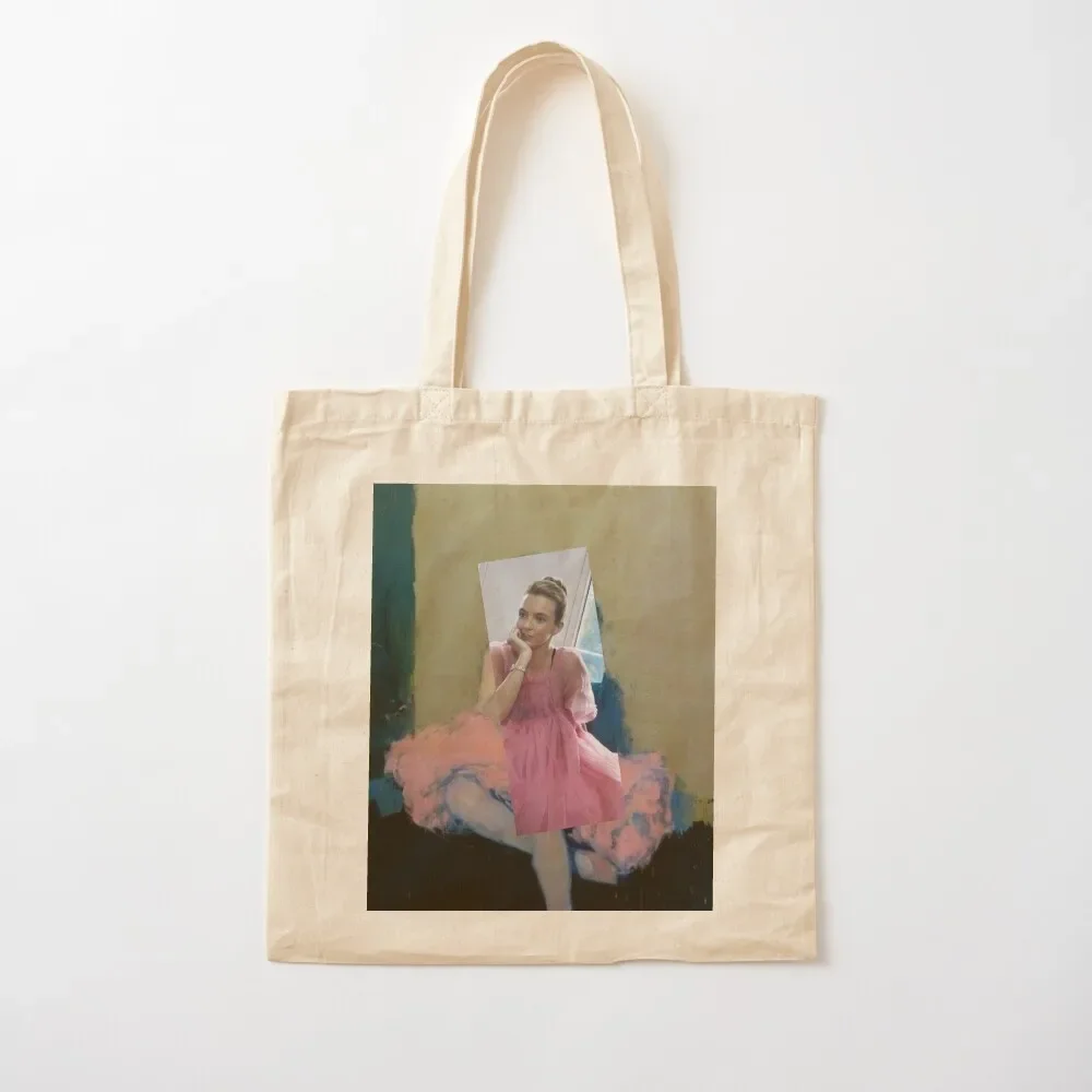 Ballerina Villanelle Tote Bag tote bags aesthetic cute pouch bag Tote Bag